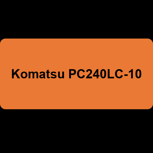 Komatsu PC240LC-10